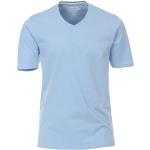 Blaue Unifarbene Redmond T-Shirts für Herren Größe L 