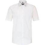 Unifarbene Kurzärmelige Redmond Kentkragen Hemden mit Kent-Kragen aus Baumwolle für Herren 