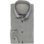 Silberne Unifarbene Redmond Modern Fit Hemden für Herren Größe 3 XL 