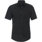 Schwarze Unifarbene Redmond Kentkragen Hemden mit Kent-Kragen aus Baumwolle für Herren Größe XL 