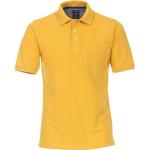 Gelbe Kurzärmelige Redmond Kurzarm-Poloshirts aus Baumwolle für Herren Größe XXL 