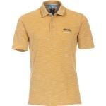Gelbe Unifarbene Kurzärmelige Redmond Kurzarm-Poloshirts aus Baumwolle Größe XL 