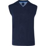 Mitternachtsblaue Unifarbene Redmond Herrenstrickwaren aus Baumwolle Größe 6 XL 