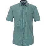 Grüne Kurzärmelige Redmond Kentkragen Hemden mit Kent-Kragen aus Baumwolle für Herren Größe XXL 