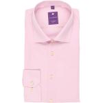 Redmond Slim Fit Hemd rosa, Einfarbig