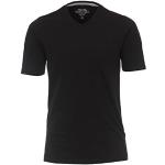 Schwarze Unifarbene Redmond T-Shirts für Herren Größe M 