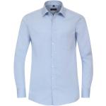 Hellblaue Langärmelige Redmond Herrenlangarmhemden aus Baumwolle Größe 6 XL 