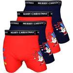 Große Y-Front Italienische Design-Trunks Neujahrs Trendy Boy Herren-Weihnachts-Boxershorts Unterwäsche mit Premium-Baumwolle und Weihnachts-Sonderkollektion 