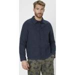 Marineblaue Unifarbene redpoint Hemdjacken für Herren Größe 5 XL für den für den Herbst 