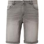 Graue redpoint Jeans-Shorts aus Baumwolle für Herren Übergrößen für den für den Sommer 