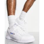 Reduzierte Weiße Reebok Low Sneaker mit Schnürsenkel aus Leder leicht für Herren 