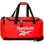 Rote Reebok Kindersporttaschen mit Reißverschluss 