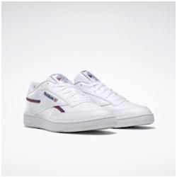 Sneaker REEBOK CLASSIC "CLUB C 85 VEGAN" bunt (weiß, blau, rot) Schuhe Schnürhalbschuhe