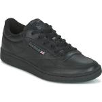 Schwarze Reebok Classic Club C 85 Low Sneaker aus Leder für Damen Größe 42 