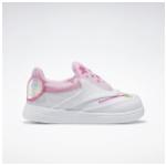 Pinke Reebok Club C Slip-on Sneaker ohne Verschluss für Kinder 