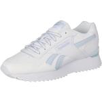 Reebok Damen Glide Ripple Clip Sneaker, FTWR White/Feel Good Blue F23-R/Pure Grey 1, 42 EU