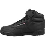 Reduzierte Schwarze Reebok Ex-O-Fit Hi High Top Sneaker & Sneaker Boots aus Leder für Herren Größe 45 