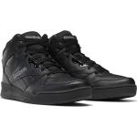 Reduzierte Schwarze Reebok Royal Low Sneaker aus Leder orthopädisch für Herren Größe 45,5 