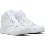 Reduzierte Weiße Reebok Royal Low Sneaker aus Leder orthopädisch für Herren Größe 44,5 