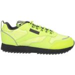 Hellgrüne Reebok Low Sneaker mit Schnürsenkel aus Leder für Damen Größe 40,5 