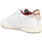 Reduzierte Weiße Reebok Classic Club C 85 Low Sneaker aus Textil für Herren Größe 42 