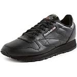 Reduzierte Schwarze Reebok Classic Leather Outdoor Schuhe aus Glattleder für Damen Größe 36 