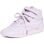 Lila Gesteppte Reebok High Top Sneaker & Sneaker Boots mit Klettverschluss für Damen Größe 38,5 