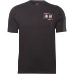 Schwarze Kurzärmelige Reebok Haus des Geldes Rundhals-Ausschnitt T-Shirts für Herren Größe M 