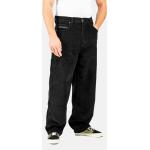 Schwarze REELL Baggy Jeans & Loose Fit Jeans aus Baumwolle für Herren Weite 30, Länge 30 