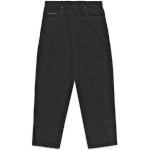 Schwarze Streetwear REELL Baggy Jeans & Loose Fit Jeans mit Reißverschluss aus Baumwolle für Herren Größe XXL Weite 30, Länge 30 