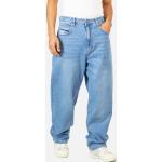 Hellblaue Loose Fit REELL Baggy Jeans & Loose Fit Jeans aus Baumwolle für Herren Weite 29, Länge 30 