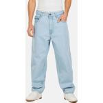 Hellblaue Loose Fit REELL Baggy Jeans & Loose Fit Jeans aus Baumwolle für Herren Weite 29, Länge 28 