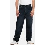 Blaue Loose Fit REELL Baggy Jeans & Loose Fit Jeans aus Baumwolle für Herren Größe XXL Weite 29, Länge 30 