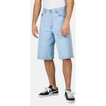 Hellblaue REELL Baggy-Shorts aus Baumwolle für Herren 