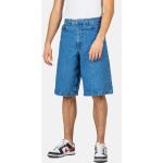 Blaue REELL Baggy-Shorts aus Baumwolle für Herren 