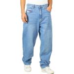 Hellblaue Skater REELL Baggy Jeans & Loose Fit Jeans für Herren Weite 34, Länge 32 