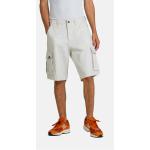 Weiße REELL Cargo-Shorts aus Baumwolle für Herren für den für den Sommer 