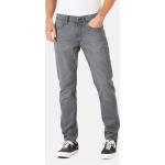 Graue REELL Hüftjeans & Low Waist Jeans aus Baumwolle für Herren Weite 29, Länge 30 