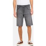Graue REELL Jeans-Shorts aus Baumwollmischung für Herren für den für den Sommer 