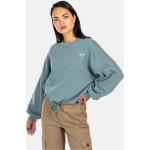 Reduzierte Blaue REELL Damensweatshirts aus Fleece Cropped Größe XS 