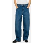 Blaue REELL Hüftjeans & Low Waist Jeans aus Baumwolle für Damen Größe XXL 