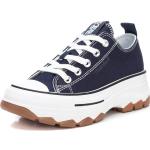 REFRESH - Damen-Sneaker mit Kordelzug, Farbe: Blau, Größe: 37, Marineblau, 40 EU