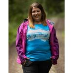 Blaue Regatta T-Shirts aus Softshell für Damen Größe L Große Größen für den für den Sommer 