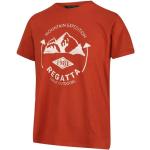 Rote Oversize Regatta T-Shirts aus Softshell für Herren Größe 5 XL Große Größen für den für den Sommer 