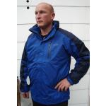 Schwarze Wasserdichte Atmungsaktive 3-in-1 Jacken mit Kapuze für Herren Größe XL 