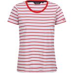 Rote Gestreifte Regatta T-Shirts für Damen Größe XXL 