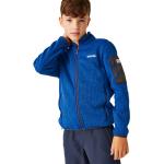 Reduzierte Blaue Atmungsaktive Regatta Stehkragen Fleecejacken für Kinder mit Reißverschluss aus Fleece für Jungen Größe 152 