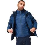 Reduzierte Marineblaue Wasserdichte Atmungsaktive Regatta 3-in-1 Jacken aus Spitze für Herren Größe 3 XL für den für den Winter 