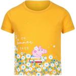 Kurzärmelige Regatta Peppa Wutz Kinder T-Shirts mit Schweinemotiv für Mädchen 