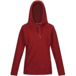 Rote Melierte Regatta Damenhoodies & Damenkapuzenpullover aus Fleece mit Kapuze Größe XL für den für den Herbst 